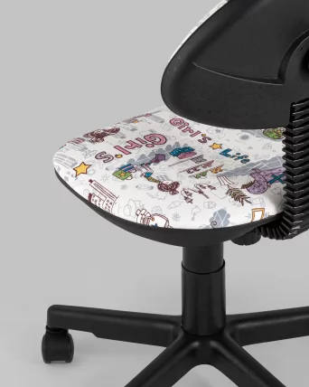 Кресло компьютерное детское УМКА Гирлс Лифе / Girls Life_6