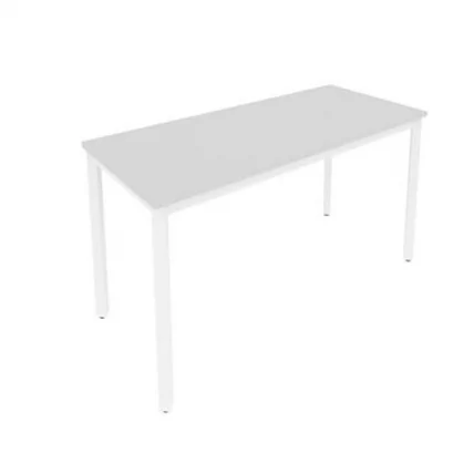 Стол письменный на металлокаркасе СЛИМ СЙСТЕМ С.СП-5.1 Серый-Белый / SLIM SYSTEM_0