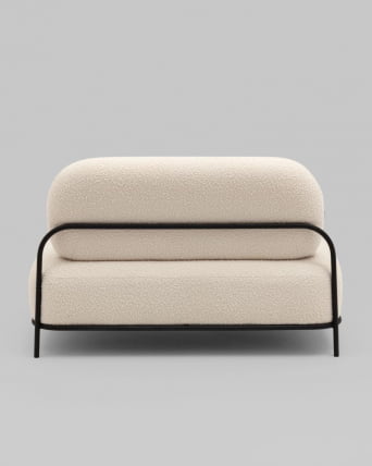 Диван Стоун нев ткань букле молочный / new_4