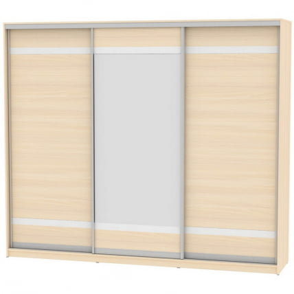 Шкаф-купе Б-230х270х60-1(ДМ-Д9Д10Д9) / B-230х270х60-1(ДМ-D9D10D9)_0