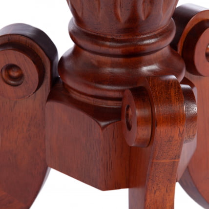 Стол МЕЕН ( МО-ЕТ ) дерево гевея/мдф, 59х59х55см, МАФ Бровн / MEEN MO-ET MAF Brown_3