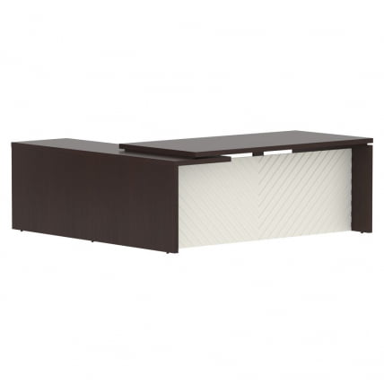 Стол руководителя правый Торр ЛУКС ТЛCТ 2020 Р Венге Магия Латте / Torr LUX TLCT R_0