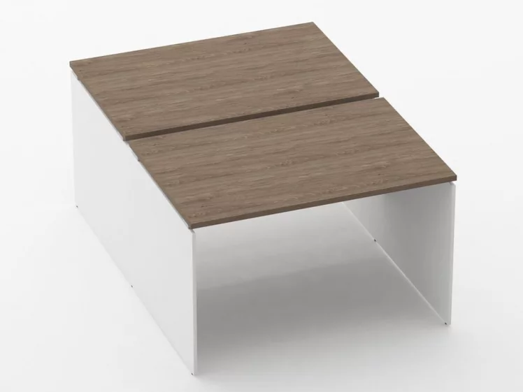 Рабочий модуль Дека ЛДСП каркас 75.165.12 Дуб Верцаска/Белый / Deka_0