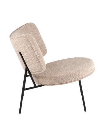 Кресло Дистриcт Лоунге букле Капучино / District Lounge_2