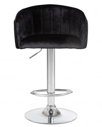 Стул барный ДОБРИН ДЭРCЙ Черный велюр 1922-21 / DOBRIN DARCY_5
