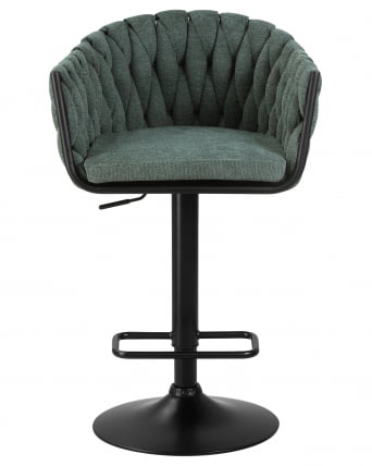 Стул барный ДОБРИН ЛЕОН Зеленая ткань ЛАР 275-23 / DOBRIN LEON LAR_5