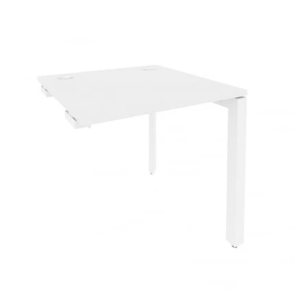 Стол-приставка на П-образном м/к к опорным элементам ОНИКС О.МП-СПР-0.8 Белый Бриллиант / ONIX O.MP-SPR-0.8_0