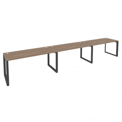 Рабочая станция на О-образном м/к ОНИКС О.МО-РС-3.4.7 Дуб Аризона/Антрацит / ONIX O.MO-RS-3.4.7_0