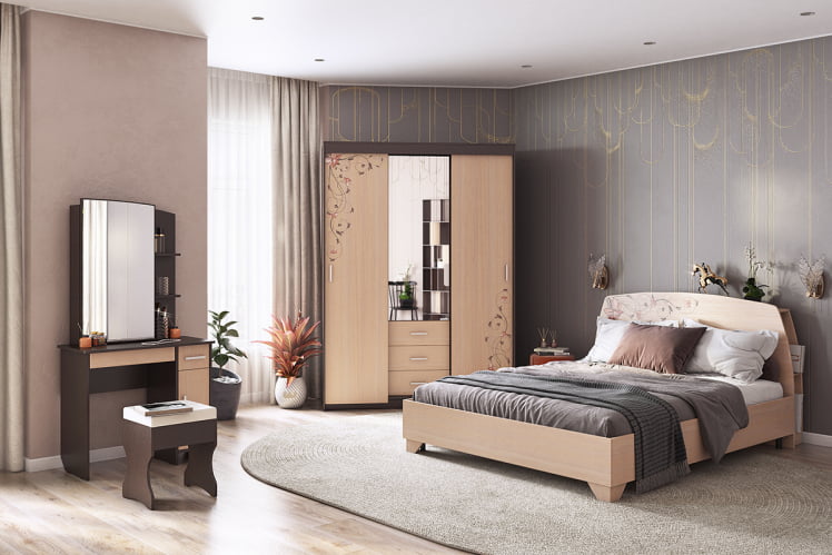 Пуф Рони 2 ПМ-001.2 персик (велюр) / PM-001.2_2