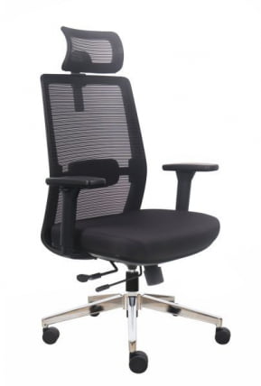 Кресло офисное Ригхт грей / Right grey_0