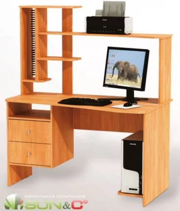 Компьютерный стол СН 05.14 Ольха русская / SN_0
