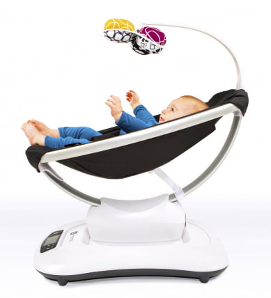 Электронное кресло-качалка 4Момс Мамароо 4.0 Серебро / 4Moms Mamaroo_5