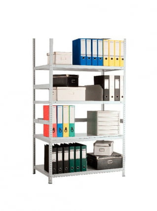 Стеллаж МС 185/100х60/4 Серый / MS_0