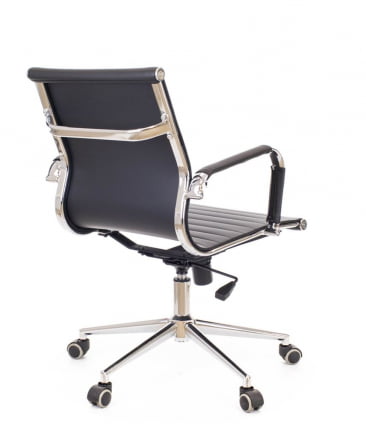 Кресло для персонала Лео Т экокожа Черный / Leo T_2