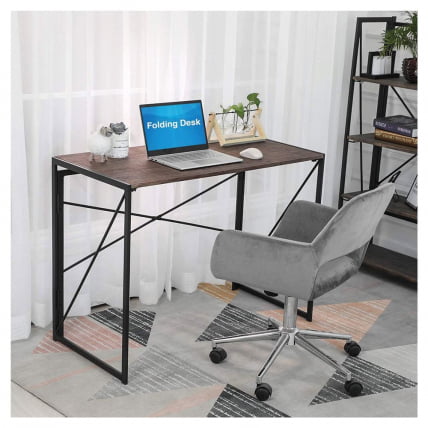 Стол на металлокаркасе БРАБИКС ЛОФТ CД-002 Мореный дуб / BRABIX LOFT CD-002_12