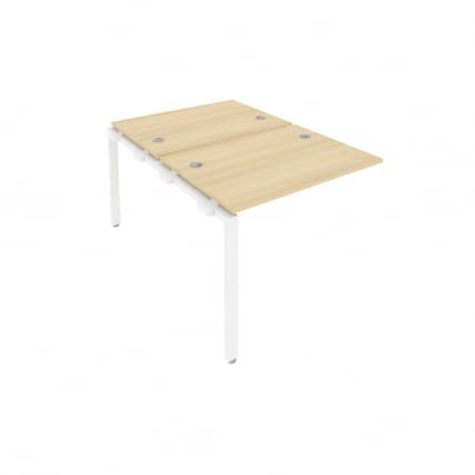 Проходной наборный элемент рабочей станции Метал Сйстем Б.ПРС-СП-2.1 Акация/Белый / Metal System_0