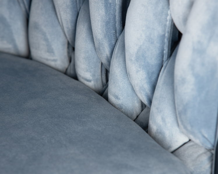 Стул барный ДОБРИН МАРCЕЛ Пудрово-голубой велюр МДЖ9-74 / DOBRIN MARCEL MJ9-74_7