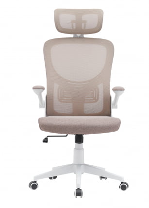Кресло офисное ТопЧаирс Аироне бежевый ткань / TopChairs Airone_5
