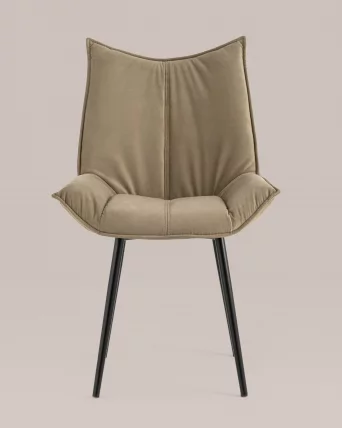 Стул обеденный Осло велюр Капучино_3