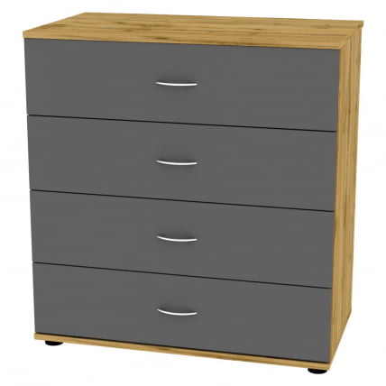 Комод Алиса(К1)856х801х459ручкаскоба96мм(ДВ-Графит) / Алиса(K1)856х801х459ручкаскоба96мм(ДВ-Графит)_0