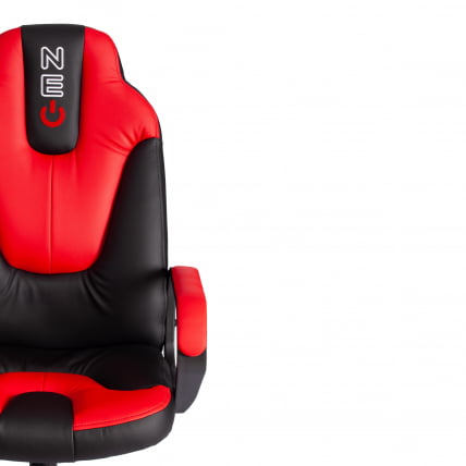 Кресло НЕО 2 (22) экокожа Черный/красный 36-6/36-161 / NEO_5