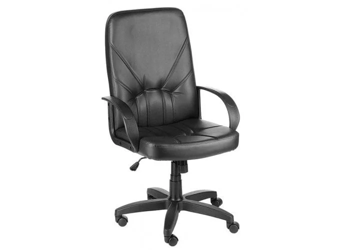 Кресло Менеджер УЛТРА кож.зам. Черный / ULTRA_0