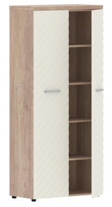 Шкаф с глухими дверьми и топом Торр ЛУКС ТЛХC 85.1 Дуб Каньон Латте / Torr LUX TLHC_1