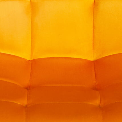 Стул CХИЛЛЙ (мод. 7094-1) вельвет/металл, 44,5х52,5х86 см, йеллов (желтый) ХЛР41 / натуральный / CHILLY (mod. yellow HLR41_6