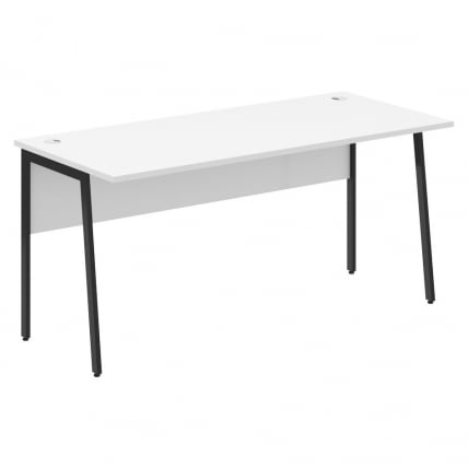 Стол рабочий ИМАГО Плус СП-4П Белый Антрацит / IMAGO Plus СП-4P_0