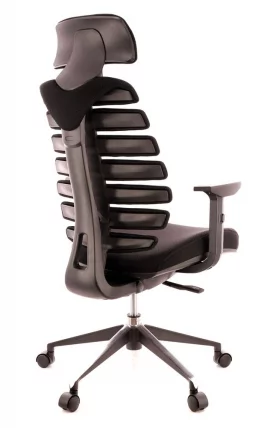 Эргономичное кресло Ерго Блаcк ткань Черный / Ergo Black_2