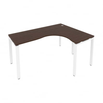 Стол письменный МЕТАЛ СЙСТЕМ БП.СА-4 Пр Венге/Белый / METAL SYSTEM_0