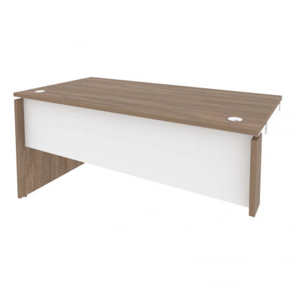 Стол-приставка левый к опорным элементам ОНИКС О.СПР-4.8Л Дуб Аризона/Белый / ONIX O.SPR-4.8L_0