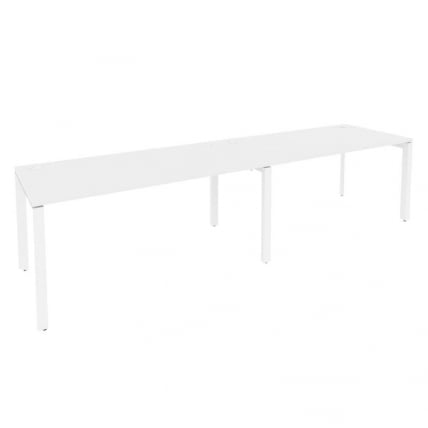 Рабочая станция на П-образном м/к ОНИКС О.МП-РС-2.4.8 Белый Бриллиант / ONIX O.MP-RS-2.4.8_0