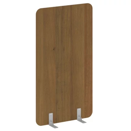 Перегородки на металлических опорах на фетровых подпятниках Р-лине ДП.Ф-100-180 Орех Гварнери / R-line DP.F-100-180_0