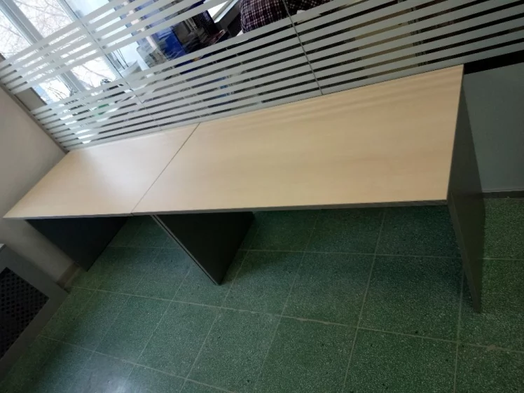 Стол письменный СП-3.1 Клен/металлик_2