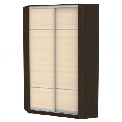 Шкаф-купе ЙА-230х1250-2(Венге-ДМ-Д4Д4) / YA-230х1250-2(Венге-ДМ-D4D4)_0