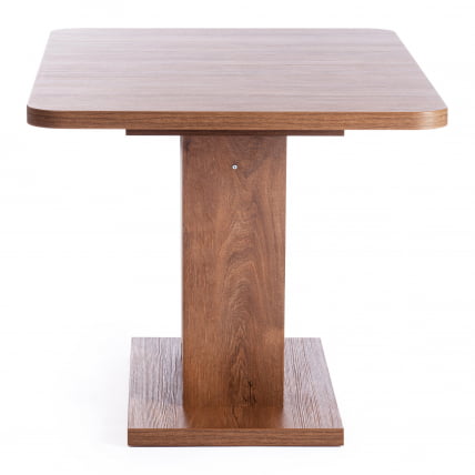 Стол обеденный ВОКС ЛДСП, 132-172кс85кс75,5 см, Дуб Канзас/Пепел / VOX 132-172x85x75,5_2