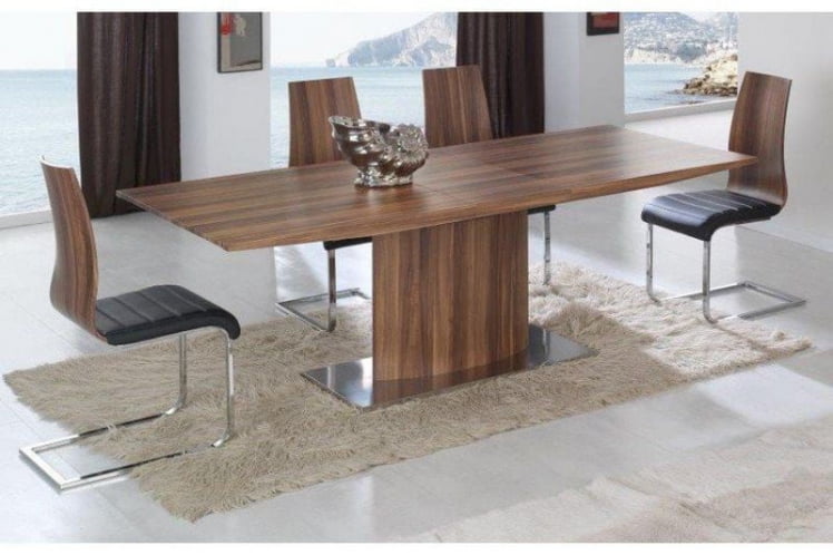 Стол обеденный ДУПЕН (160) ДТ-02 Орех / DUPEN DT-02_1