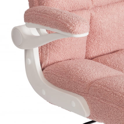 Кресло офисное Лугано Вх ткань теддй, розовый / Lugano Wh teddy,_6