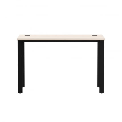 Стол прямой на металлокаркасе, опоры 45 гр Еверпроф ЕВО 254С002 Кашемир Черный / Everprof EVO 254S002_1