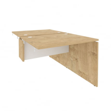 Стол-приставка двойной к опорным элементам ОНИКС О.Д.СПР-1.8 Тиквуд Светлый/Белый / ONIX O.D.SPR-1.8_0