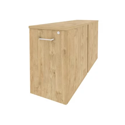 Тумба двойная низкая выдвижная приставная / опорная ОНИКС О.ВТПО-2.7 Тиквуд Светлый / ONIX O.VTPO-2.7_0