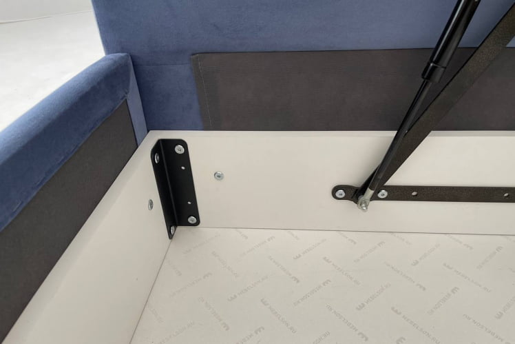 Кровать  0.9 Альба (Софа) КМ.С-16 топаз (велюр) / КМ.S-16_4