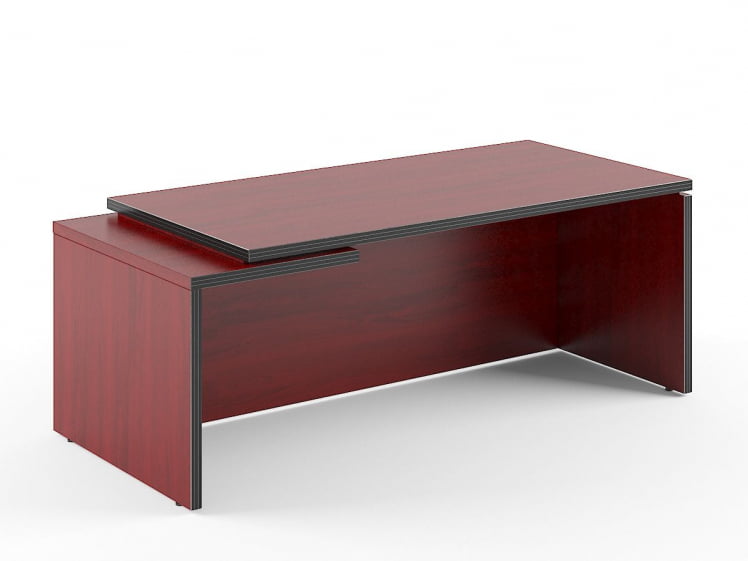 Стол руководителя левый ТCТ 189 Л (Вишня Мемфис) / TCT L_0