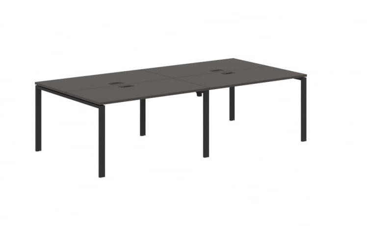 Бенч-система 4-местная ЕДИС ЕУВСТ 2713 Мокко Черный / EDIS EUWST_0