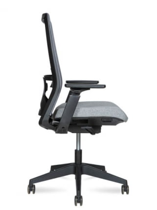 Кресло офисное Виллиамс блаcк ЛБ / Williams black LB_4