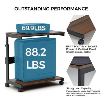 Подставка для системного блока ЕУРЕКА АРCХ-ВН с регулировкой по высоте / EUREKA ARCH-WN_5