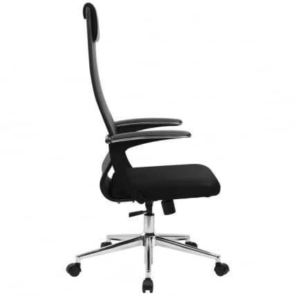Кресло руководителя БРАБИКС ПРЕМИУМ Ултимате ЕКС-801 хром Черное / BRABIX PREMIUM Ultimate EX-801_4