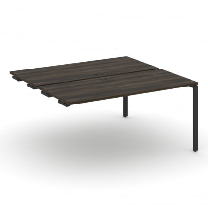 Двойной стол-приставка к опорным тумбам/шкафам CОНCЕПТ CН.ДСПР-004 Дуб Мали Антрацит / CONCEPT CN.DSPR-004_0