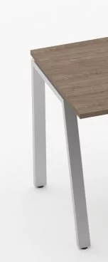 Л-образный металлический каркас с траверсами Дека 73.07.18 К Металлик матовый муар / Deka_0